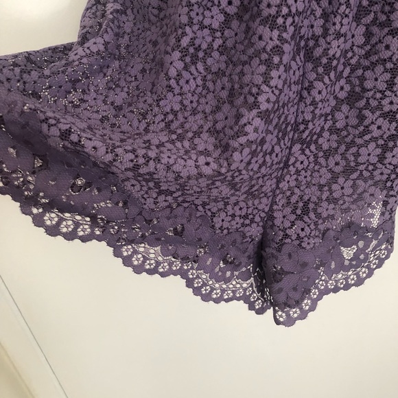VICTORIA SECRET LACE PURPLE TEDDY.SIZE LARGE - Picture 5 of 9